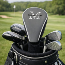 ダークグレー クラシックカスタムモノグラム＆名前