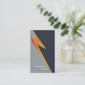 ダークグレーLIGHTNING_NZの名刺 名刺 (スタンド正面)