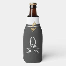 ダークグレ航海のーモノグラムのボトルクール ボトルクーラー