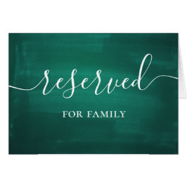 ダークグ結婚リーンの看板。スクリプト・エメラルド