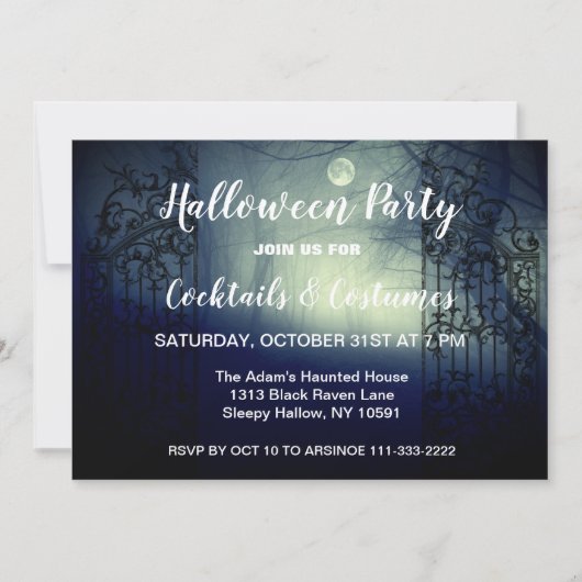 ダークゲートの招待状 招待状 (正面)