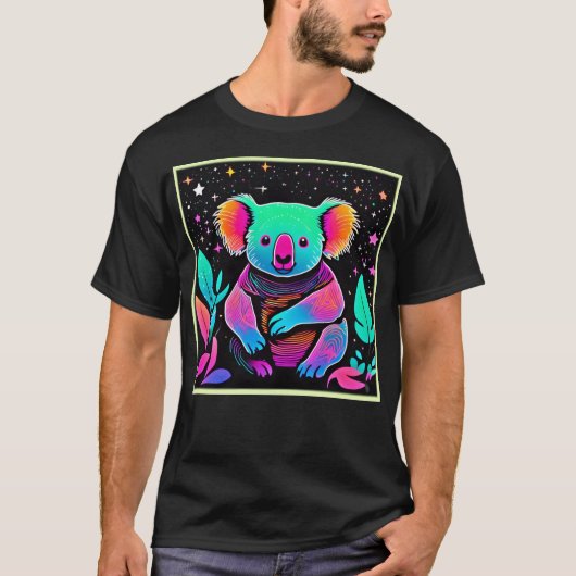 ダークコアラの輝き Tシャツ (正面)