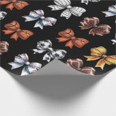 ダークコケットのスポーツボウ ラッピングペーパー (角)