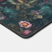 ダークコテージボホワイルドフラワーガーデン デスクマット (コーナー)