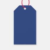 ダークコバルトブルーギフトラベル ギフトタグ (裏面)