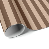 ダークコ男らしーヒータウペブラウングラデーションストライプ ラッピングペーパー (ロールコーナー)