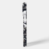 ダークゴシッはっきりしたク装飾花柄 Case-Mate iPhoneケース (裏面 / 左)