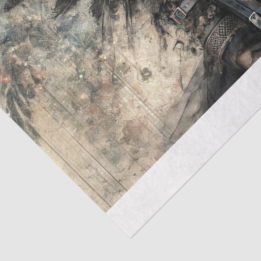 ダークゴシックのエンジェルデコパージュ 薄葉紙 (詳細)