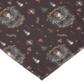 ダークゴシックのクリスマスエンジェル テーブルクロス (アングル)