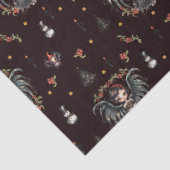 ダークゴシックのクリスマスエンジェル 薄葉紙 (詳細)