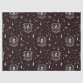 ダークゴシックのクリスマスエンジェル 薄葉紙