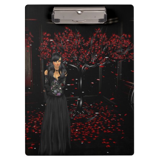 ダークゴシックのクリップボード クリップボード (正面)