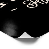 ダークゴシックのサンタ地方クリスマスの美学 ポスター (コーナー)