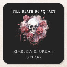 ダークゴシックのスカル「死ぬまで我々は別結婚れる