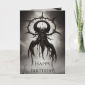 ダークゴシックのホラーアート:ダークオメン カード (正面)