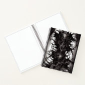 ダークゴシックアートダークバイルバイオマスタースキッチバッド ノートブック (内部)