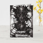 ダークゴシックアートダークバイルバイオマター カード (黄色い花)