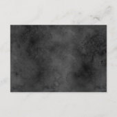 ダークゴシックブラックウォーター色蛾の披露宴 エンクロージャーカード (裏面)