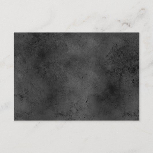 ダークゴシックブラックウォーター色蛾の披露宴 エンクロージャーカード (裏面)