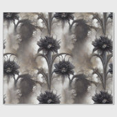 ダークゴシック様式の庭園贈り物 ラッピングペーパー (フラット)