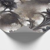 ダークゴシック様式の庭園贈り物 ラッピングペーパー (角)