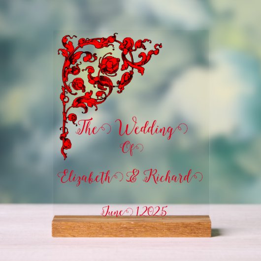 ダークゴシック結婚ズ アクリルサイン (ニュートラル)