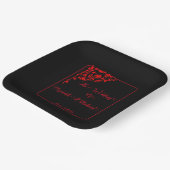 ダークゴシック結婚ズ ペーパープレート (傾斜あり)