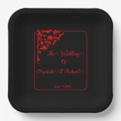 ダークゴシック結婚ズ ペーパープレート (正面)