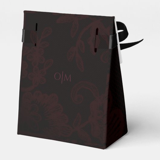 ダークゴシッ結婚クフローラお願いボックス フェイバーボックス (裏面サイド)