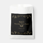 ダークゴビクトリアンシックハロウィーンベイビーシャワー フェイバーバッグ (正面)