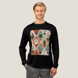 ダークゴースト柄 トライブレンドＴシャツ