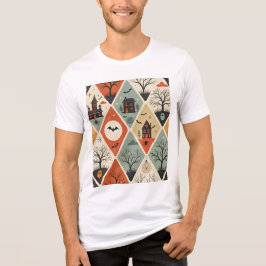ダークゴースト柄 トライブレンドＴシャツ