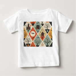 ダークゴースト柄 ベビーTシャツ