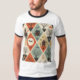 ダークゴースト柄 Tシャツ