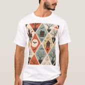 ダークゴースト柄 Tシャツ (正面)