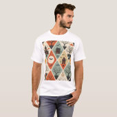 ダークゴースト柄 Tシャツ (正面フル)