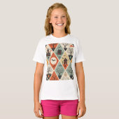 ダークゴースト柄 Tシャツ (正面フル)