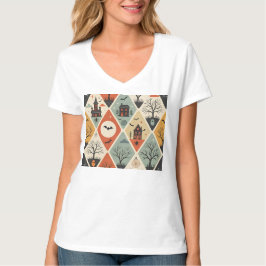 ダークゴースト柄 Tシャツ