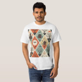 ダークゴースト柄 Tシャツ (正面フル)