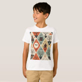 ダークゴースト柄 Tシャツ (正面フル)