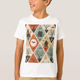 ダークゴースト柄 Tシャツ