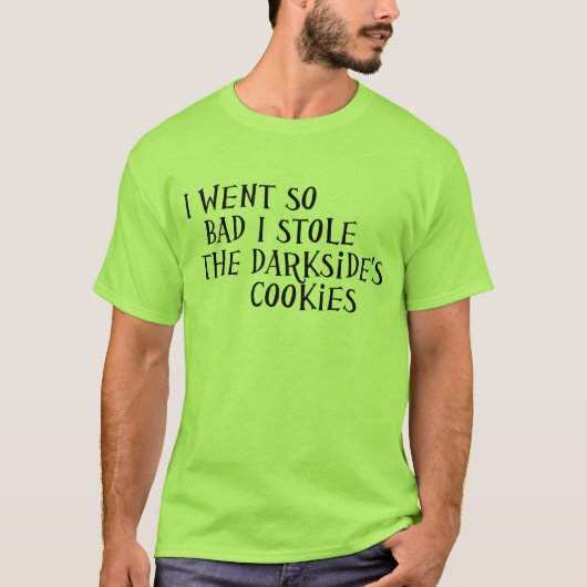 ダークサイドのクッキー Tシャツ (正面)