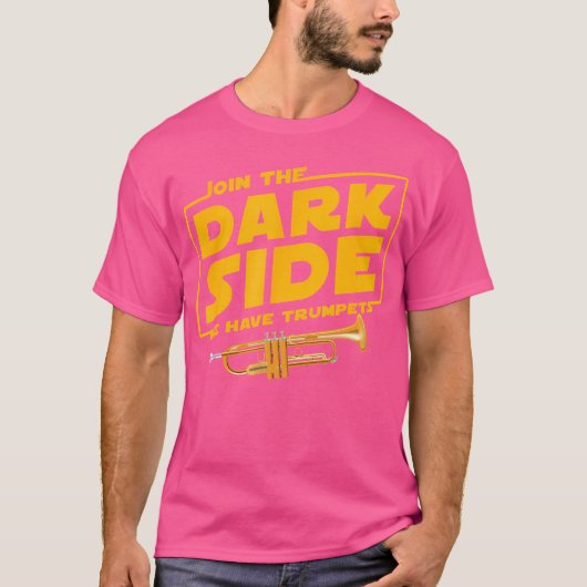 ダークサイドのトランペット奏者 Tシャツ (正面)