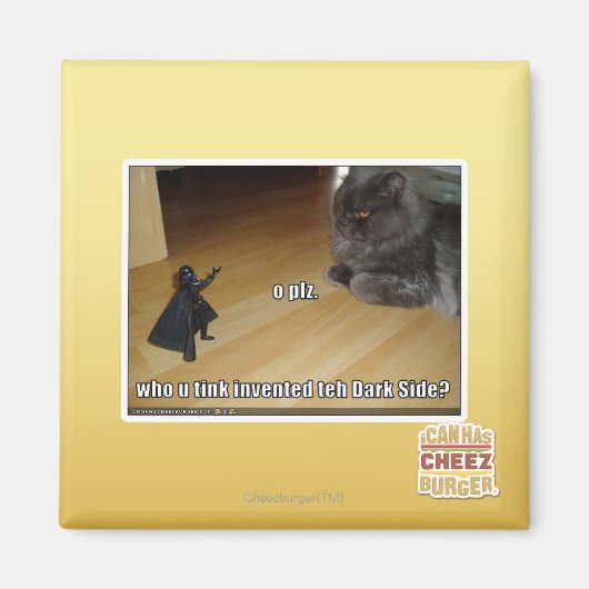 ダークサイドを発明したのは誰だ? マグネット (正面)