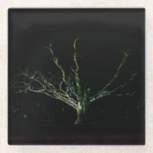 ダークサイド1のコースタクラム ガラスコースター (正面)