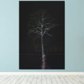 ダークサイド3 40x60 (100x150cm)ワットnm キャンバスプリント (インサイチュ (ウッドフロア))