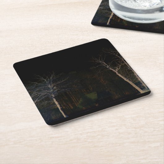 ダークサイド4コースタクナ スクエアペーパーコースター (アングル)