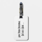 ダークサイド5 cd ltcnm ラゲッジタグ (裏面縦)