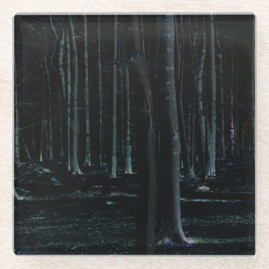 ダークサイド6コアステラ ガラスコースター (正面)