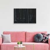 ダークサイド6 16.50x11 (41.25x27.5cm)ワットnm キャンバスプリント (インサイチュ (リビング))